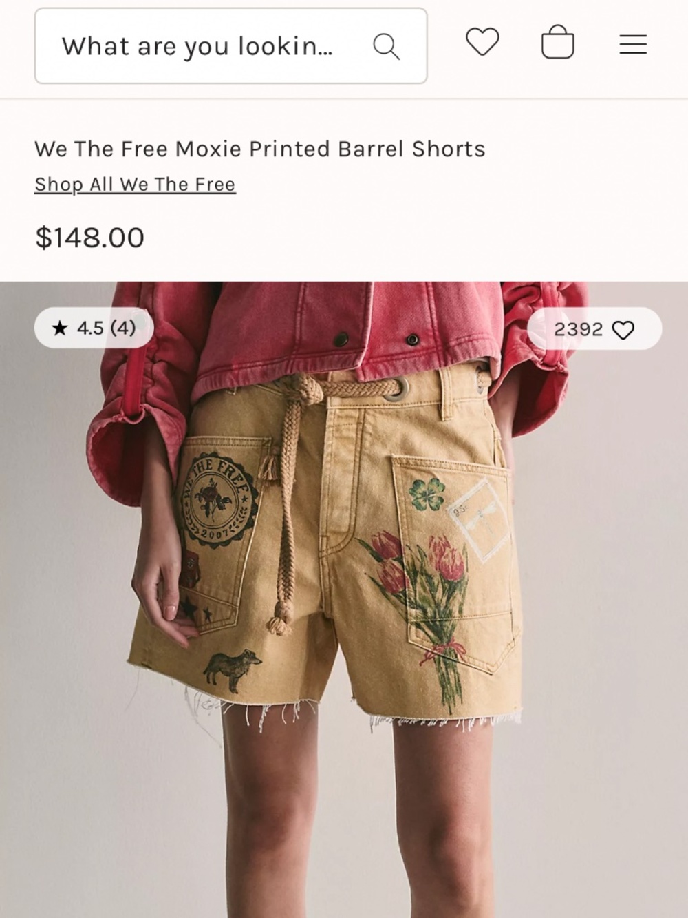 Free people moxie shorts sz 25